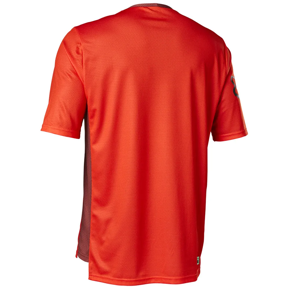 Fox Defend Ss Jersey Moth [Flo Red]
