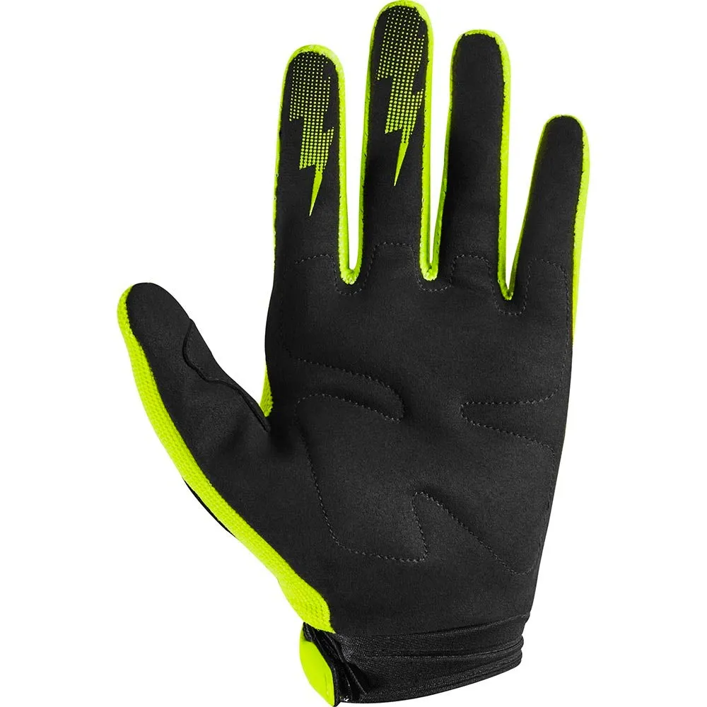 Fox Dirtpaw Gloves Fluro Yellow