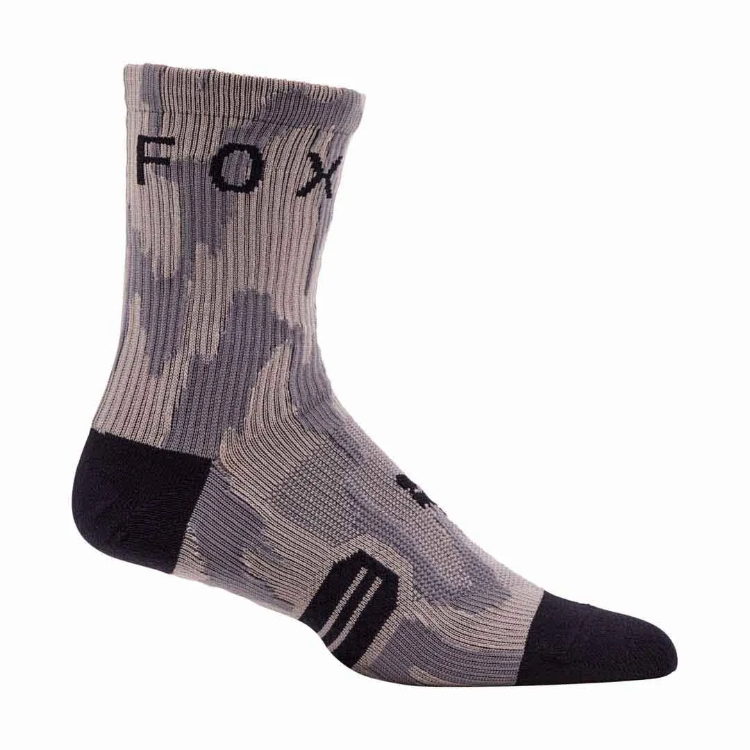 Fox Ranger 6" Swarmer Sock Grey/Light Grey