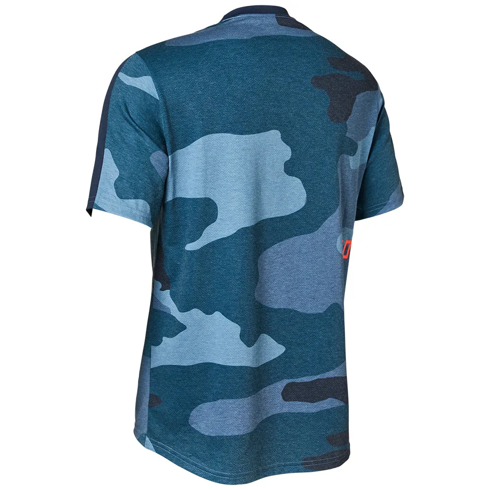 Fox Ranger DrireleaseÂ® Ss Jersey - Blue Camo