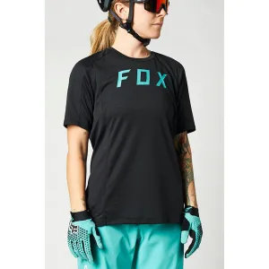 Fox Womens Defend Ss Jersey - Black