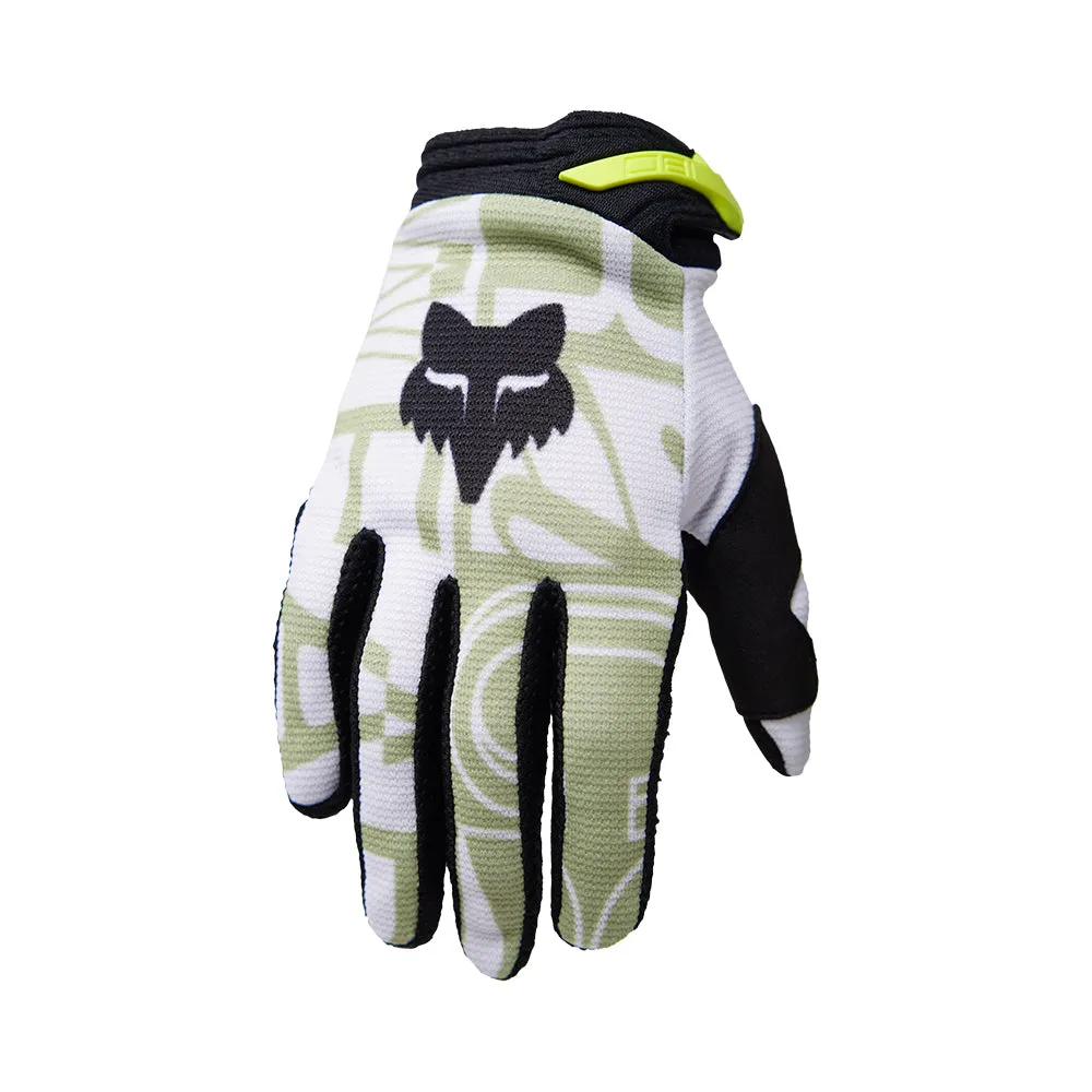 Fox Youth 180 Race Spec Gloves - Pale Green