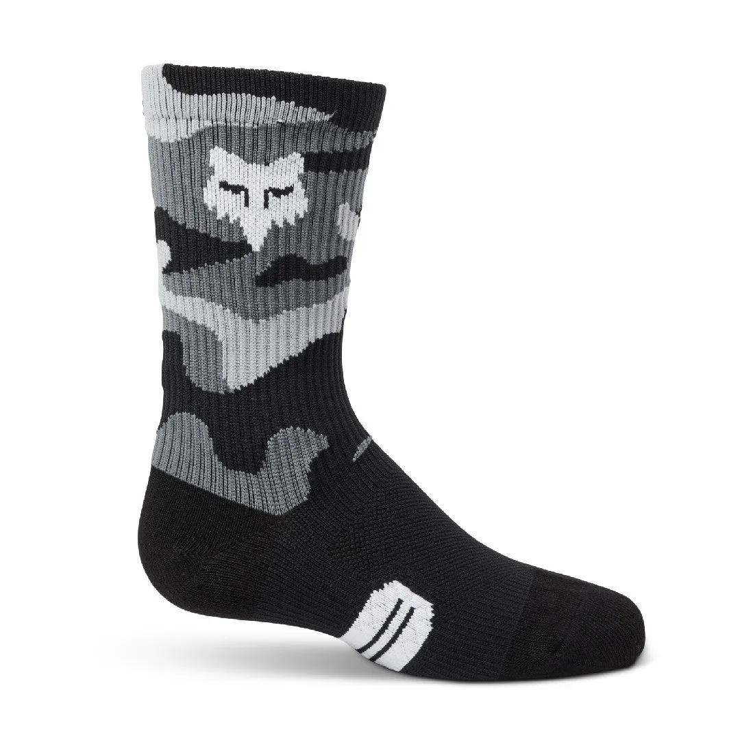 Fox Youth 6" Ranger Crew Socks Black Camo