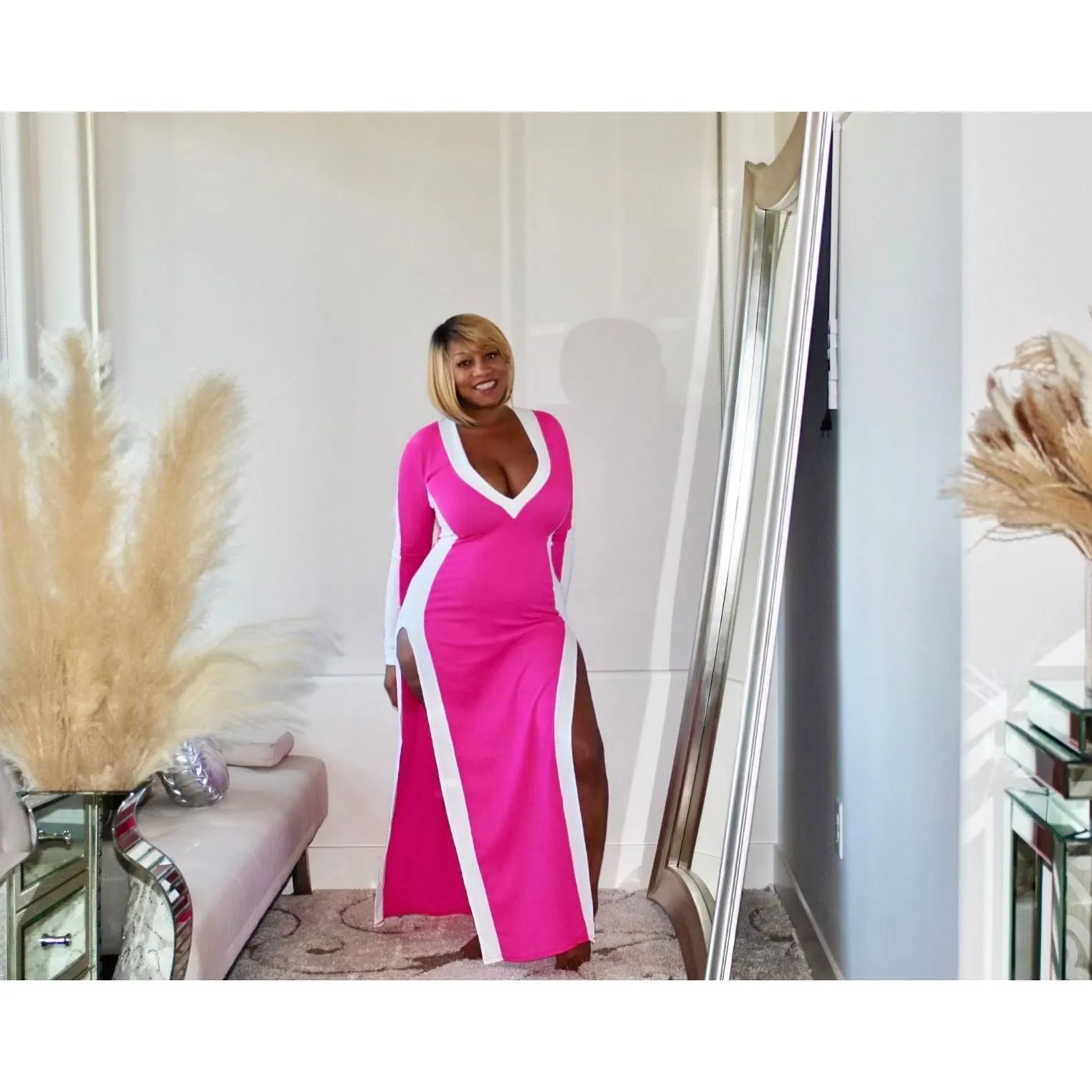 Game Time Maxi Dress