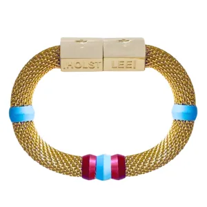 Gameday Mesh Bracelets Blue/Red