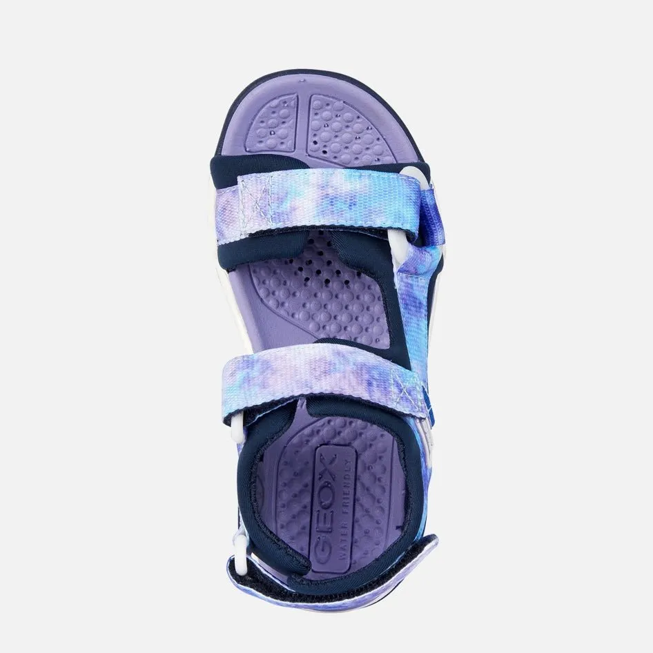 Geox - Borealis Girls Sandal - Navy/Violet