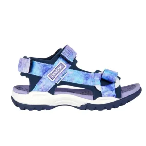 Geox - Borealis Girls Sandal - Navy/Violet