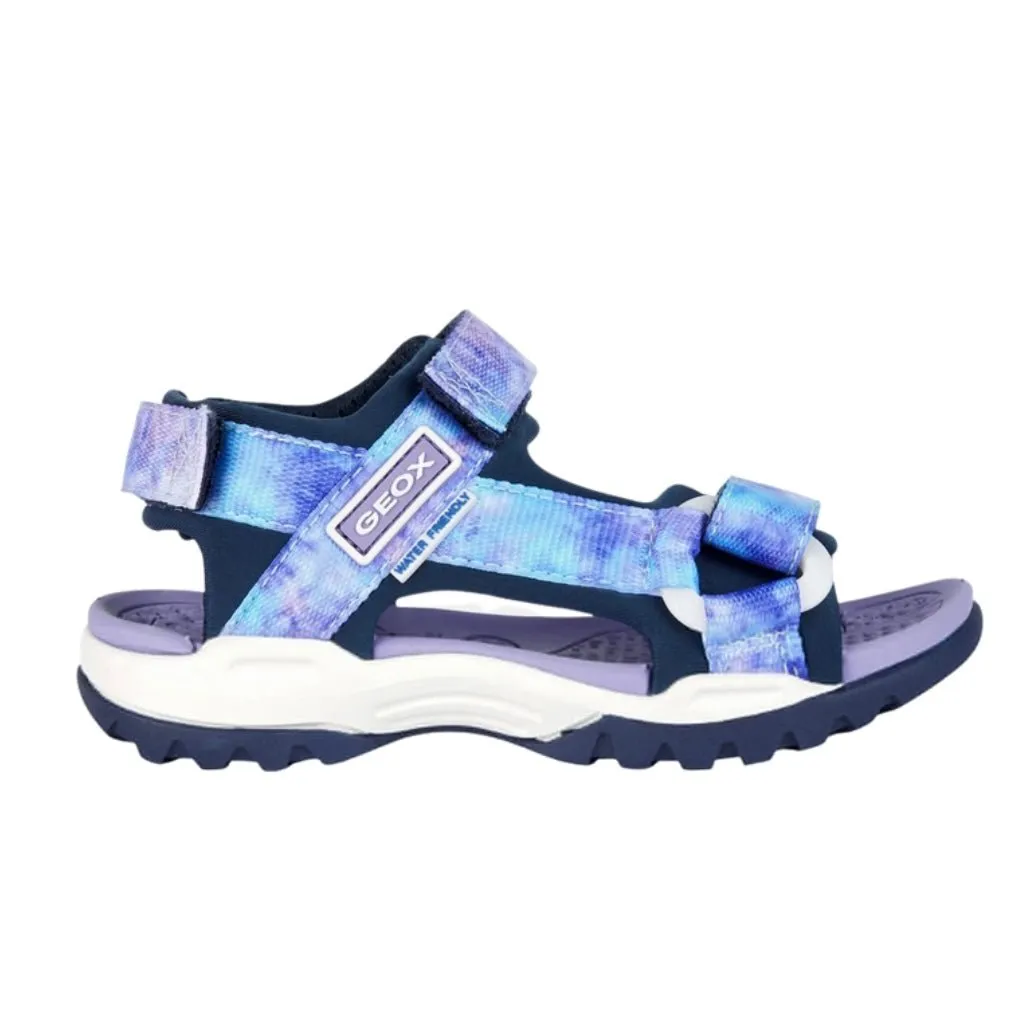 Geox - Borealis Girls Sandal - Navy/Violet