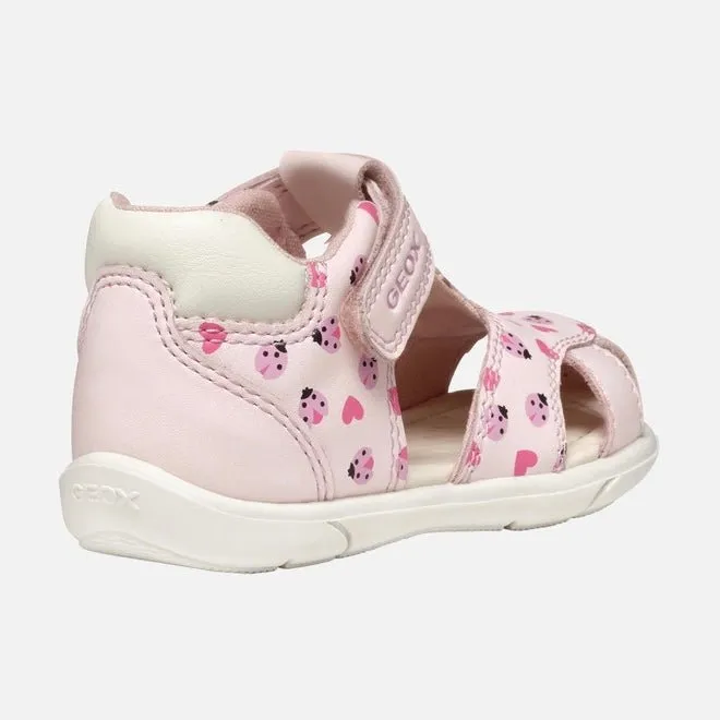 Geox - Sandal Zapito - Pink/White