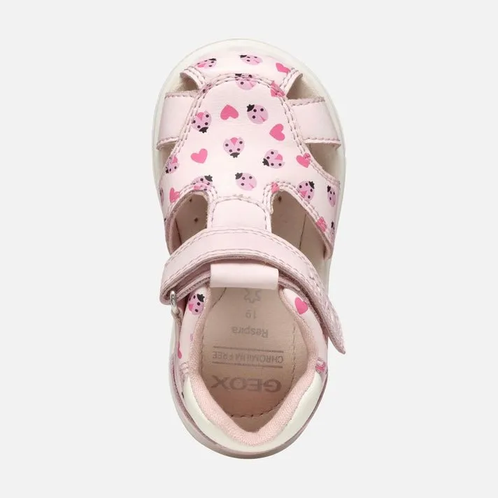 Geox - Sandal Zapito - Pink/White