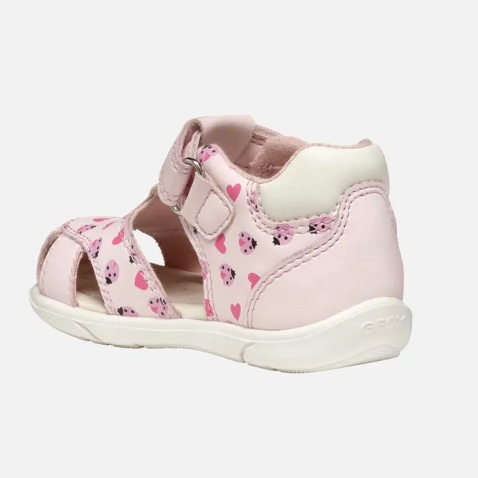 Geox - Sandal Zapito - Pink/White