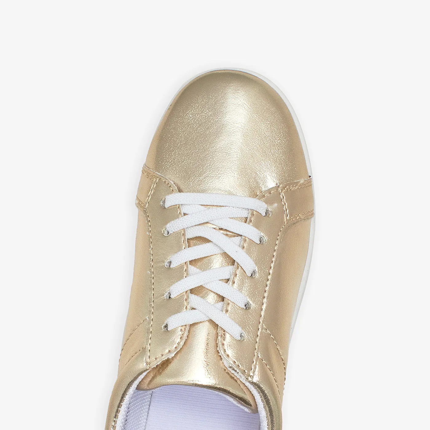Girls' Metallic Sneakers