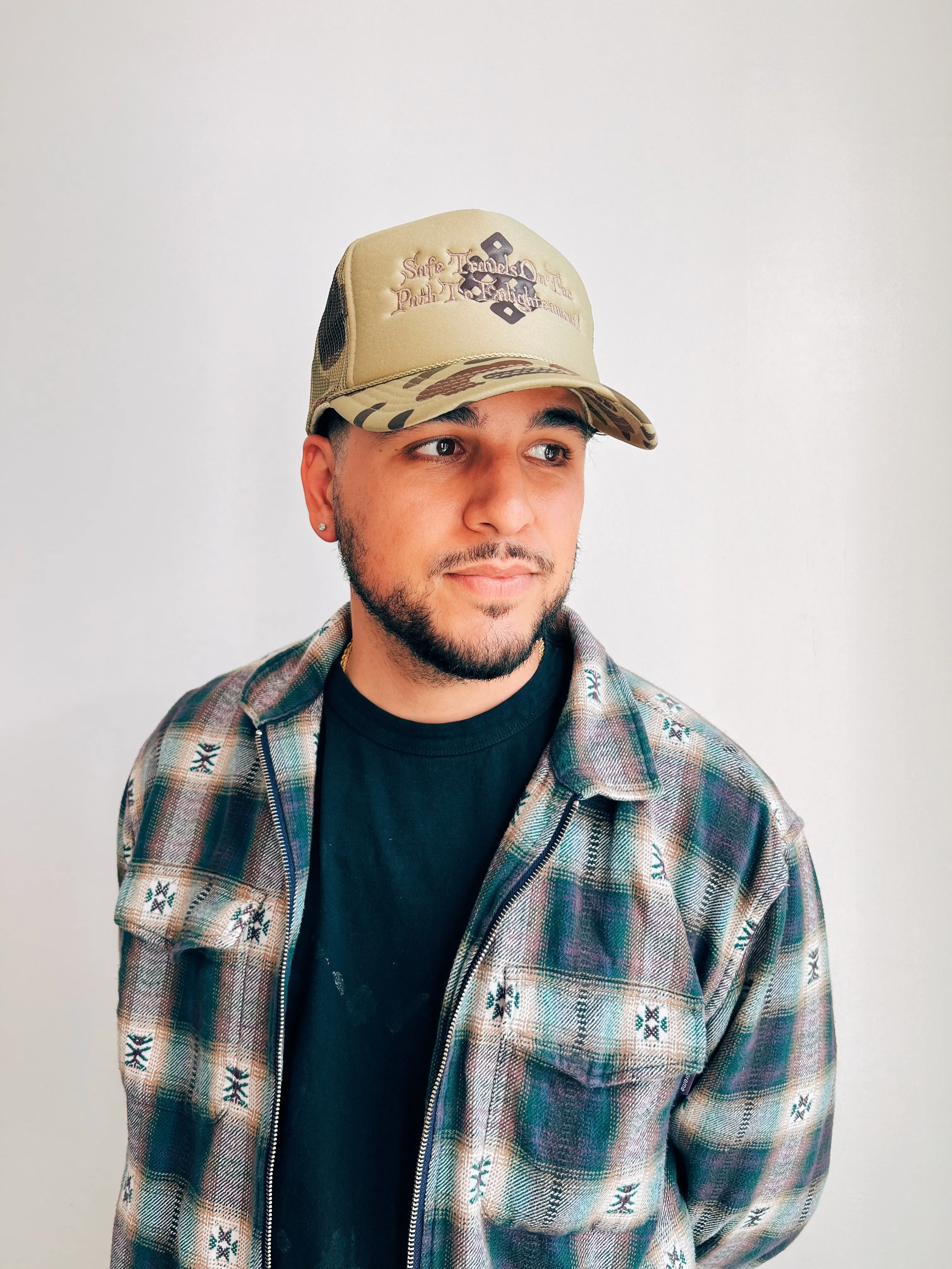 Head East Trucker Hat (Two-Tone Camo)