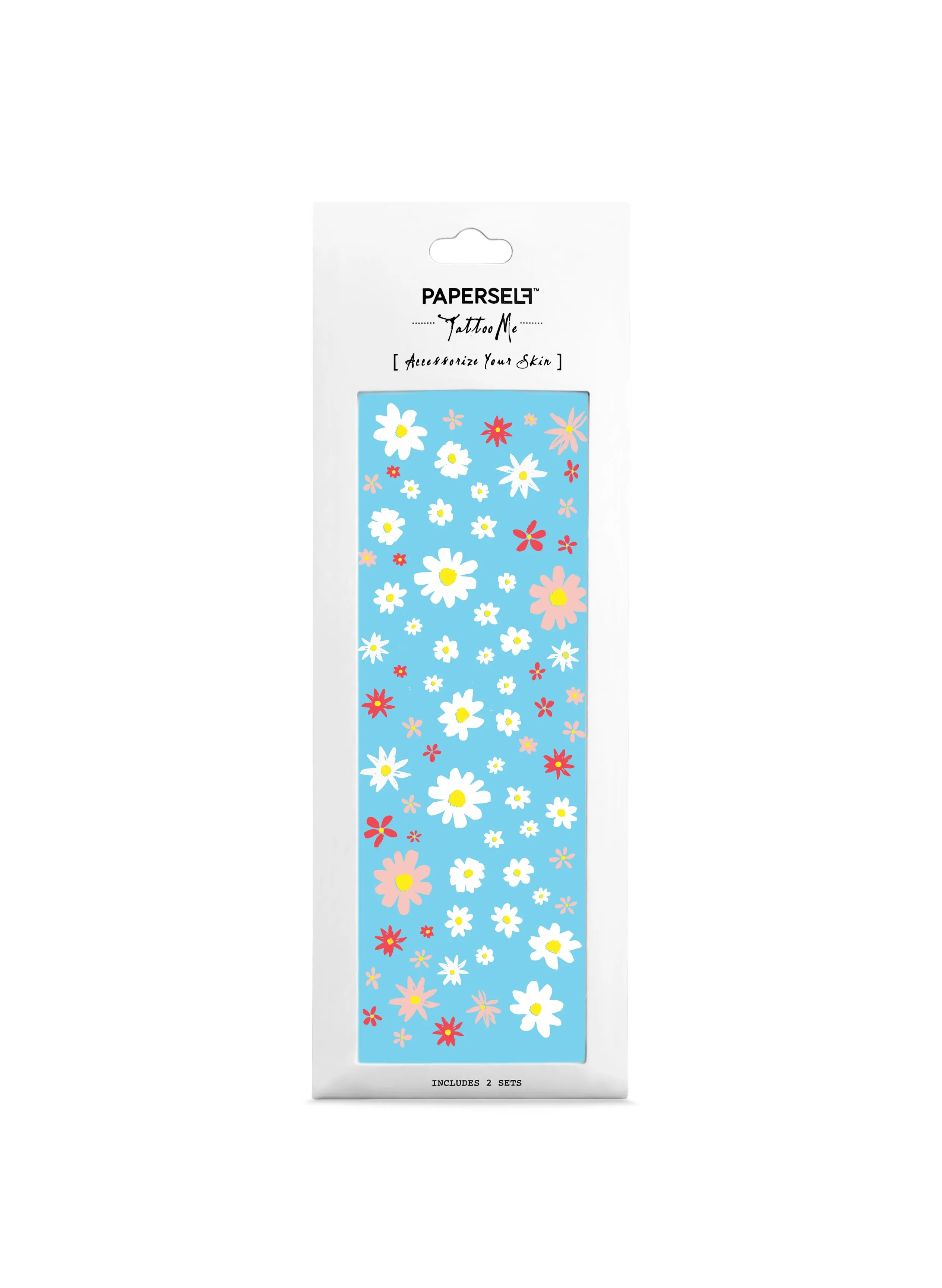 Hippie Daisy Temporary Tattoo