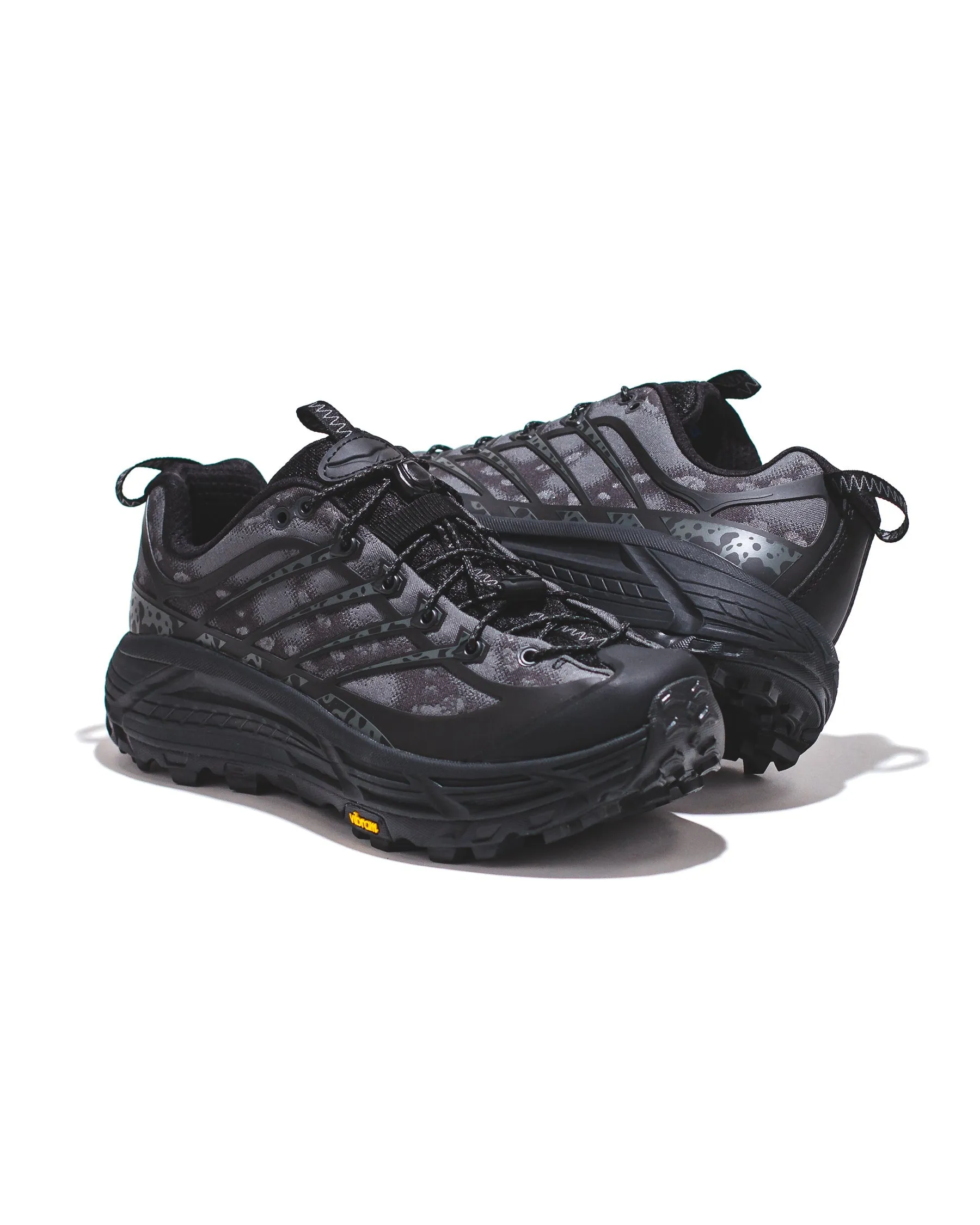 Hoka One One Unisex Mafate Three 2 TS Black Carbon Black 1162770-BBNB