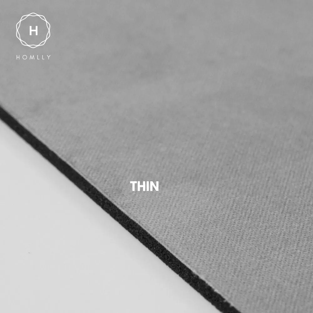 Homlly Non Slip Super Thin Quick Dry Absorbent Diatomaceous Floor Bath Mat
