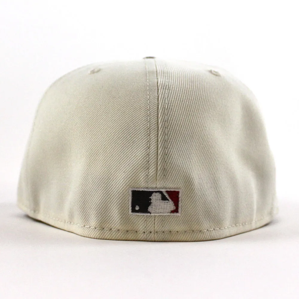 Houston Astros 35 Years New Era 59Fifty Fitted Hat (Chrome Walnut Gray Under Brim)