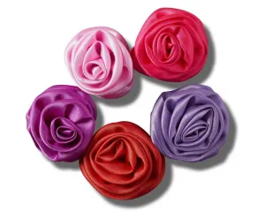 Jibbitz™ Dark Rosette 5-Pack