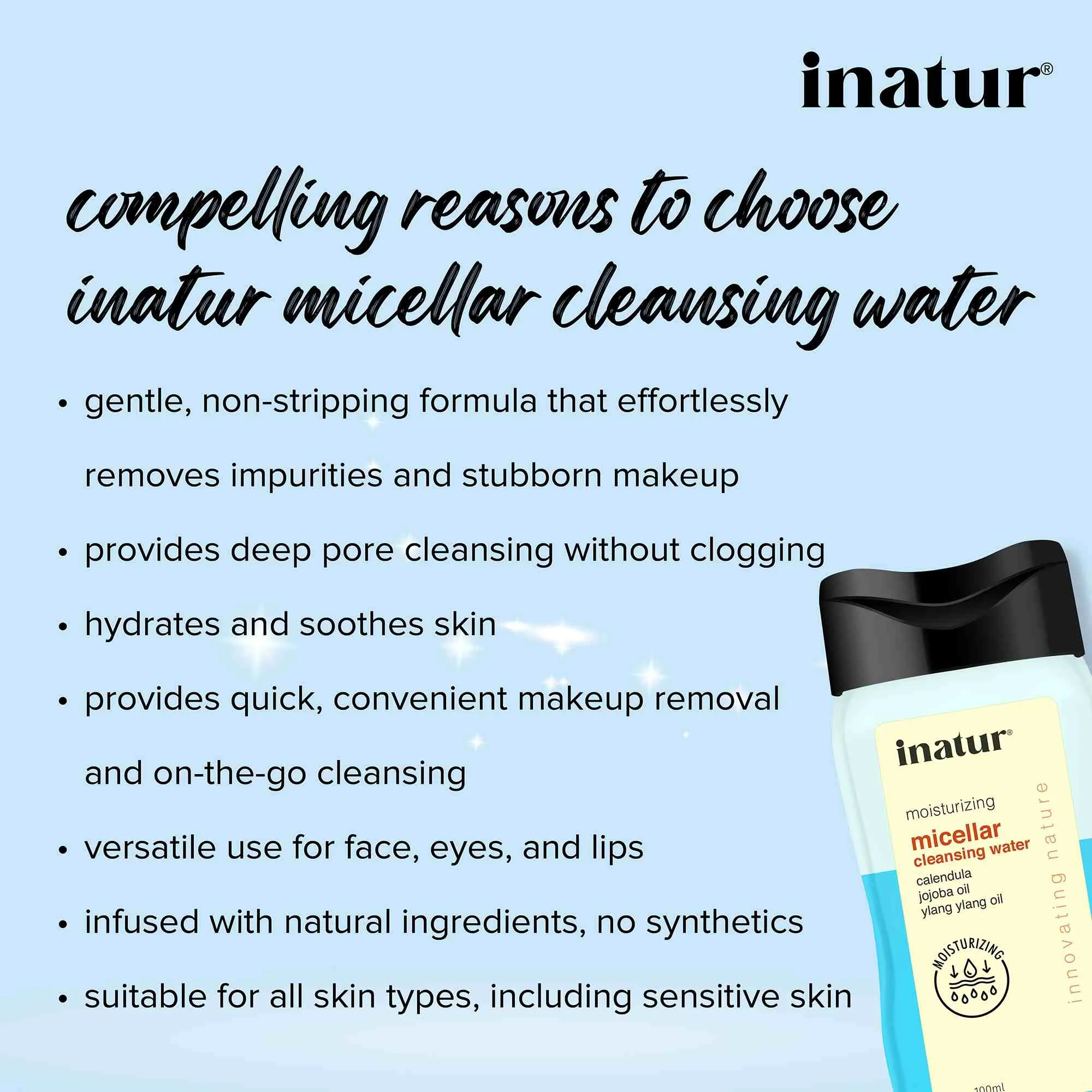 Jojoba Oil Micellar Cleansing Water - 100ml