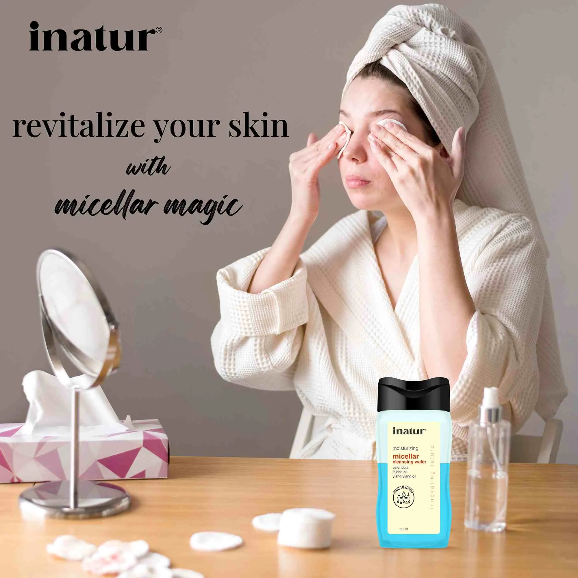 Jojoba Oil Micellar Cleansing Water - 100ml