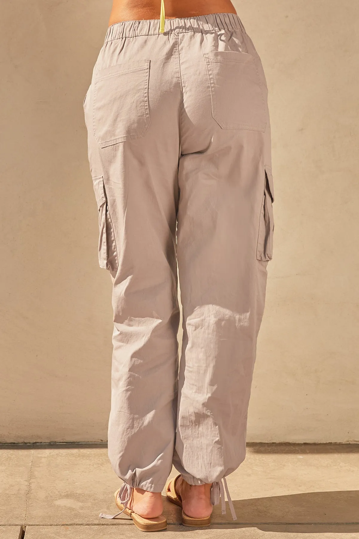 Junior Mid Rise Pull On Cargo Pants, Pack of 6