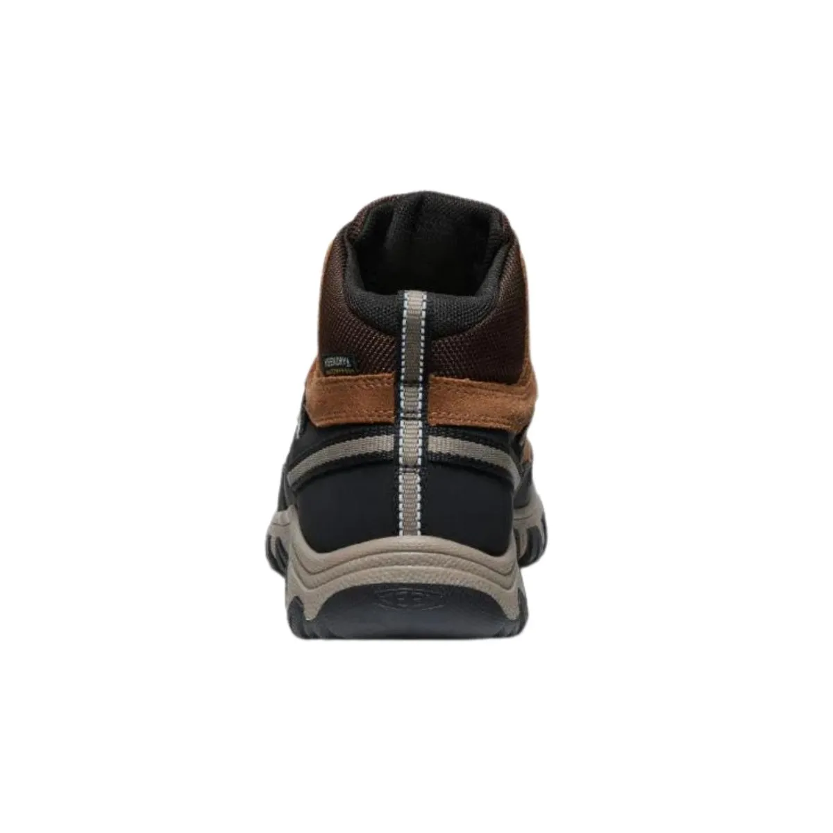 Keen Boy's (Grade School) Targhee IV Mid Waterproof Bison/Brindle