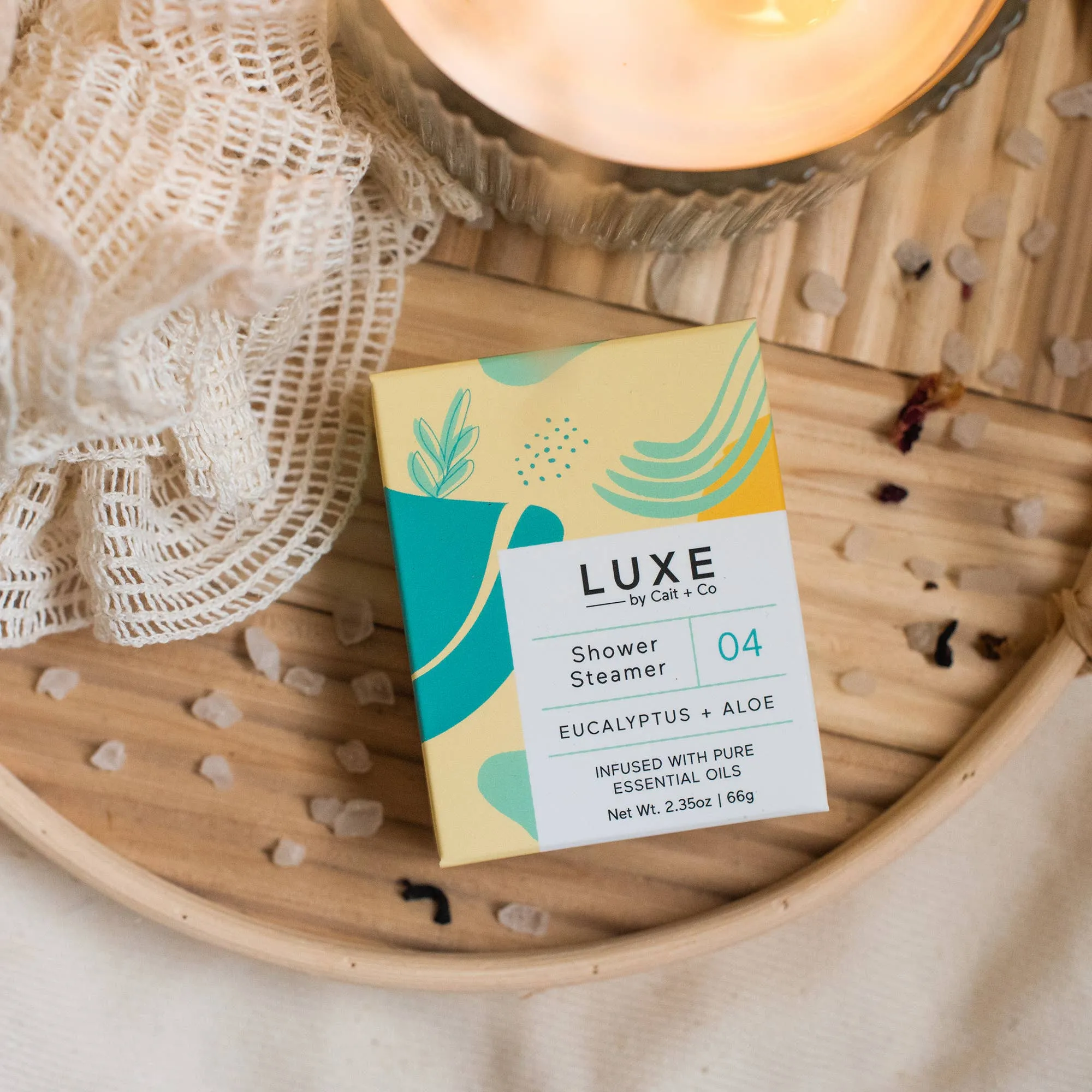Luxe Eucalyptus   Aloe Shower Steamer