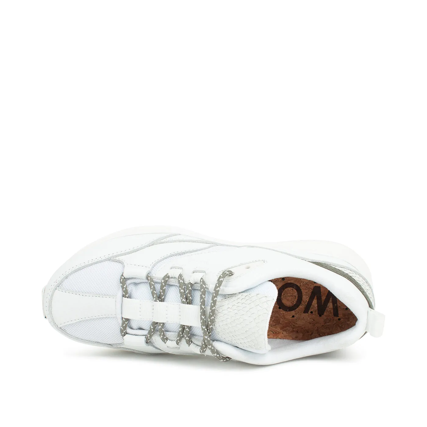 Malou Leather Fifty - Bright White