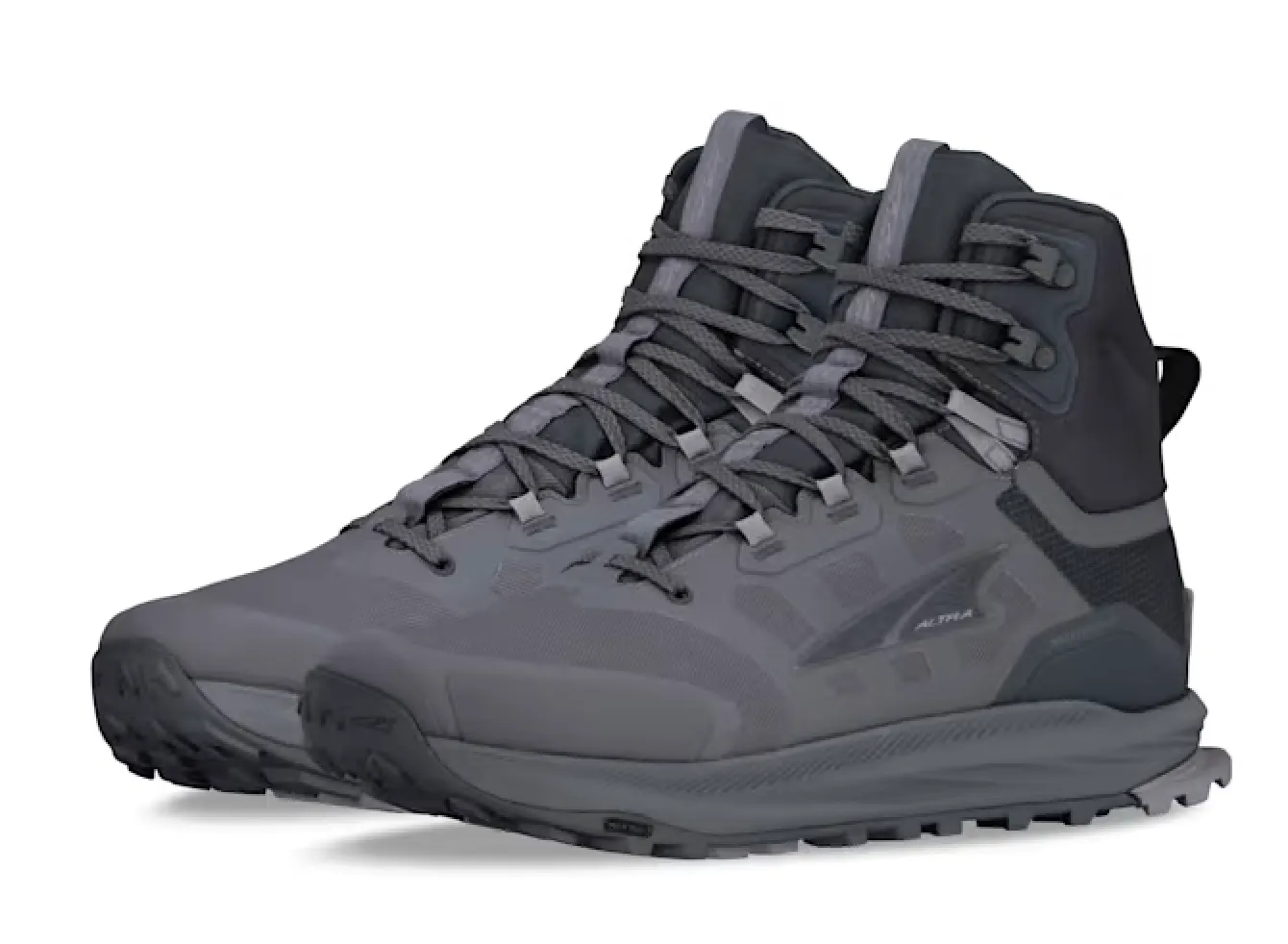 MEN'S ALTRA LONE PEAK 9 WATERPROOF MID | BLACK / GRAY