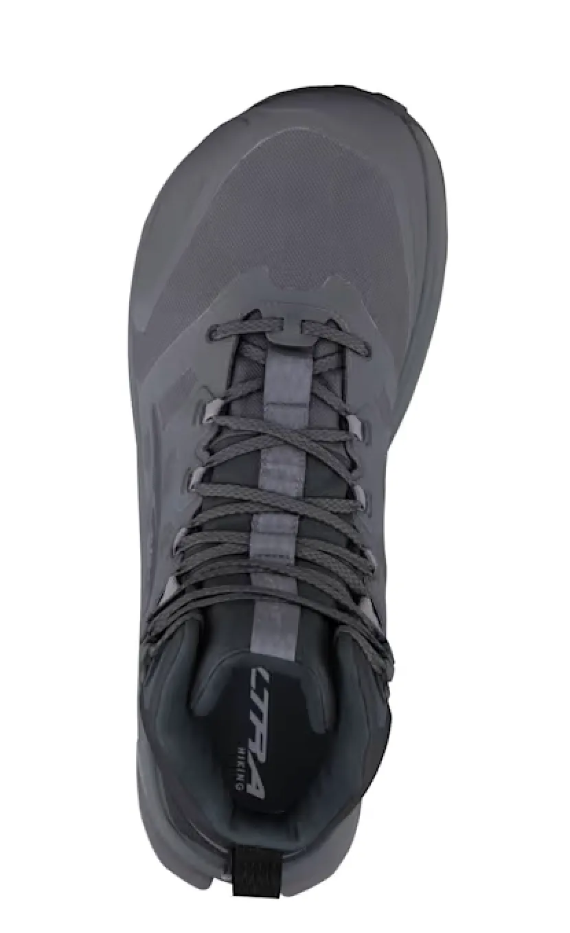 MEN'S ALTRA LONE PEAK 9 WATERPROOF MID | BLACK / GRAY