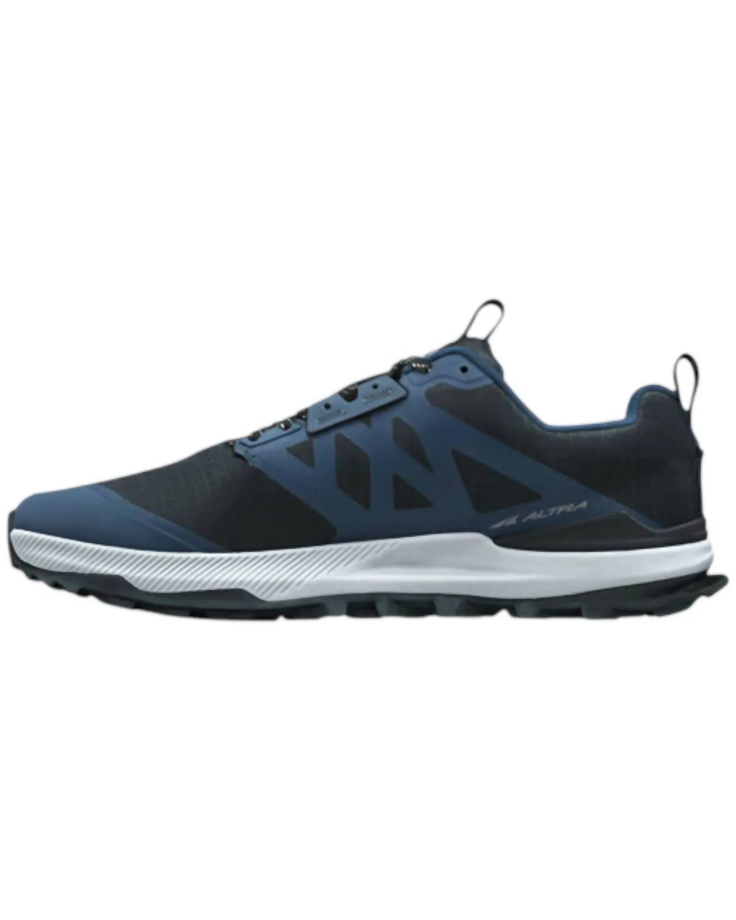 Men's Lone Peak 8 Trail Running Shoes In Navy/black