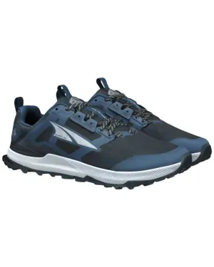 Men's Lone Peak 8 Trail Running Shoes In Navy/black