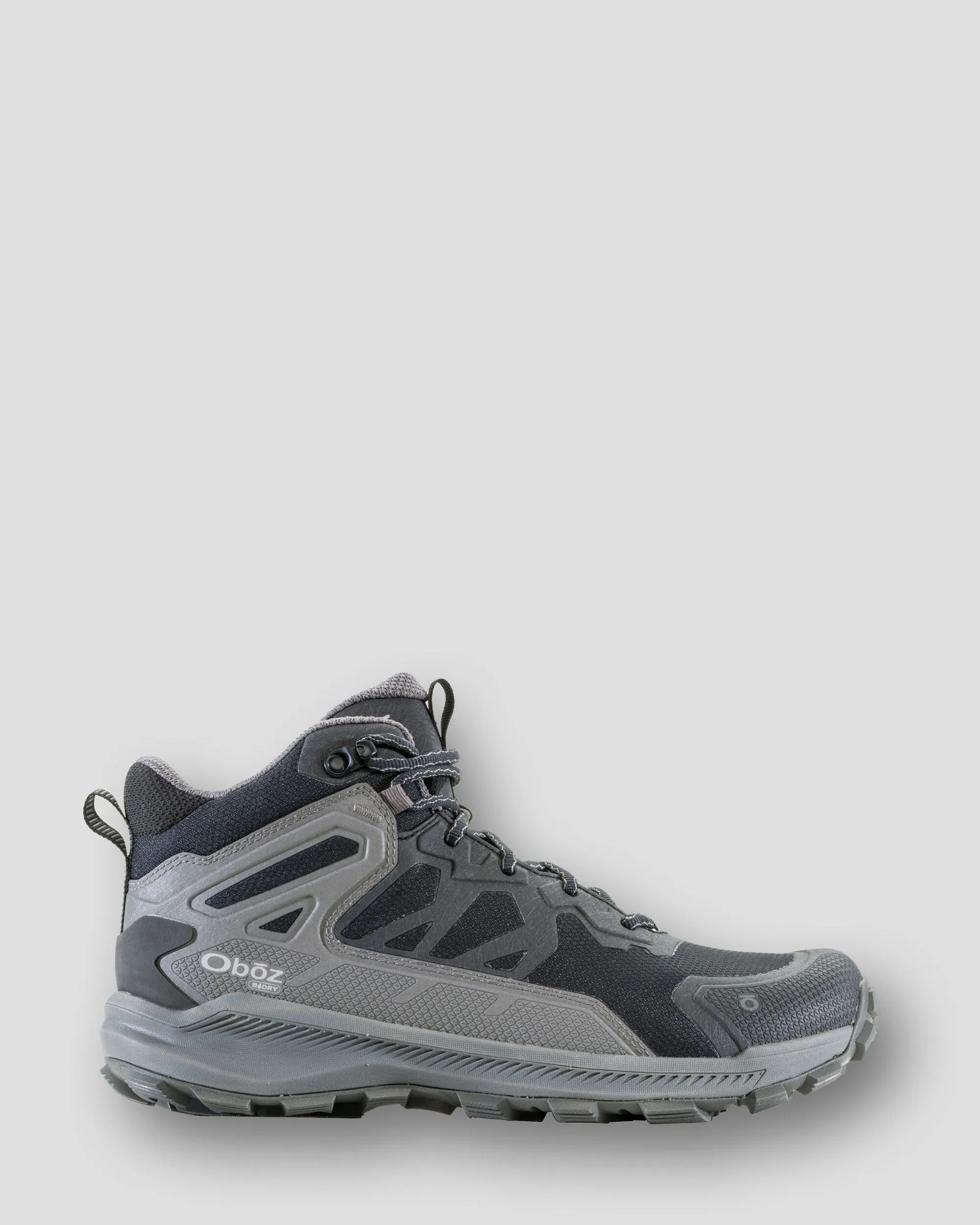 Men's Oboz Katabatic Waterproof Mid Hiking Boots - Charcoal