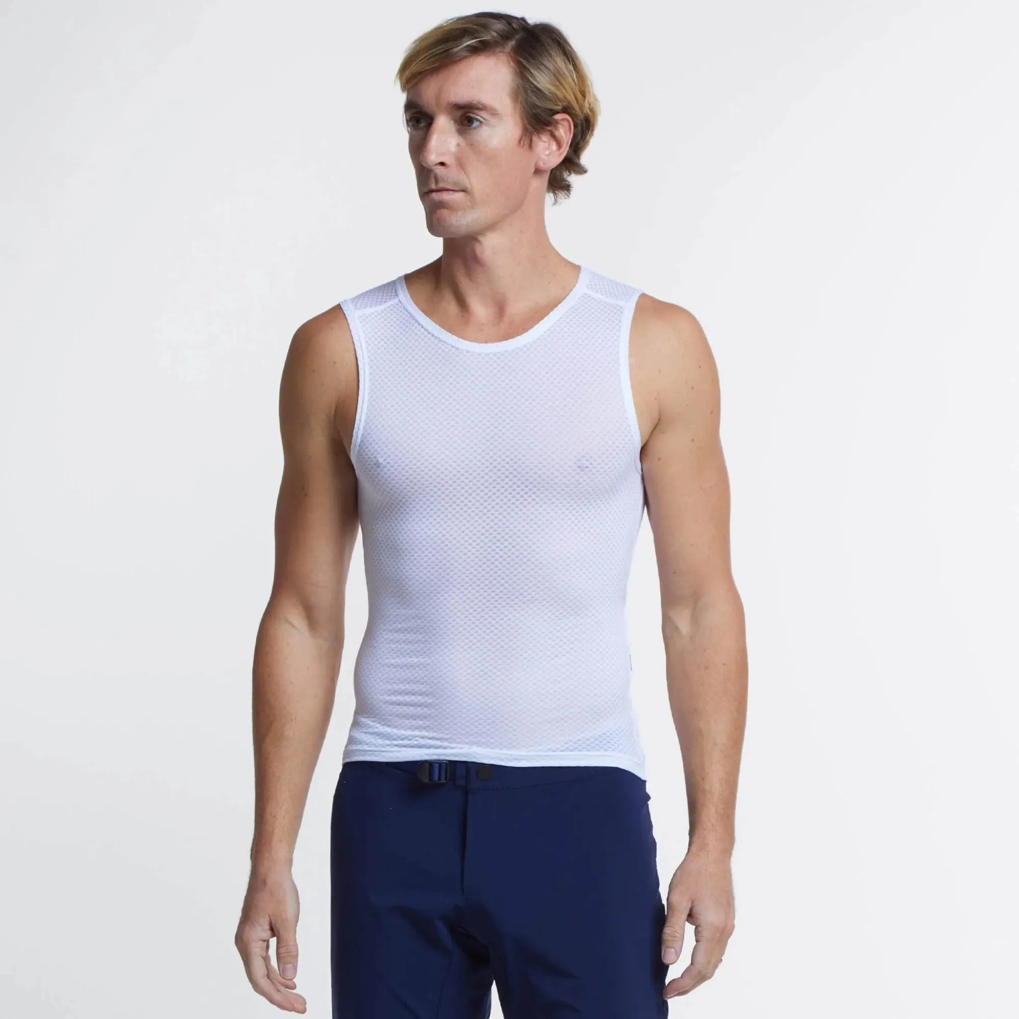 Men's Trail Baselayer - White