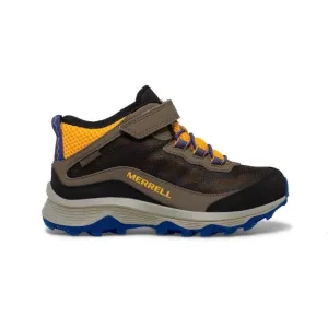 Merrell Moab Speed Mid WP Hiker - Charcoal/Black/Gold