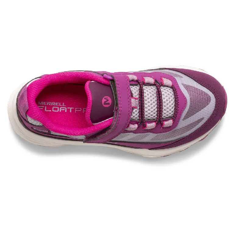 Merrell Moab Speed WP Sneaker - Grey/Berry