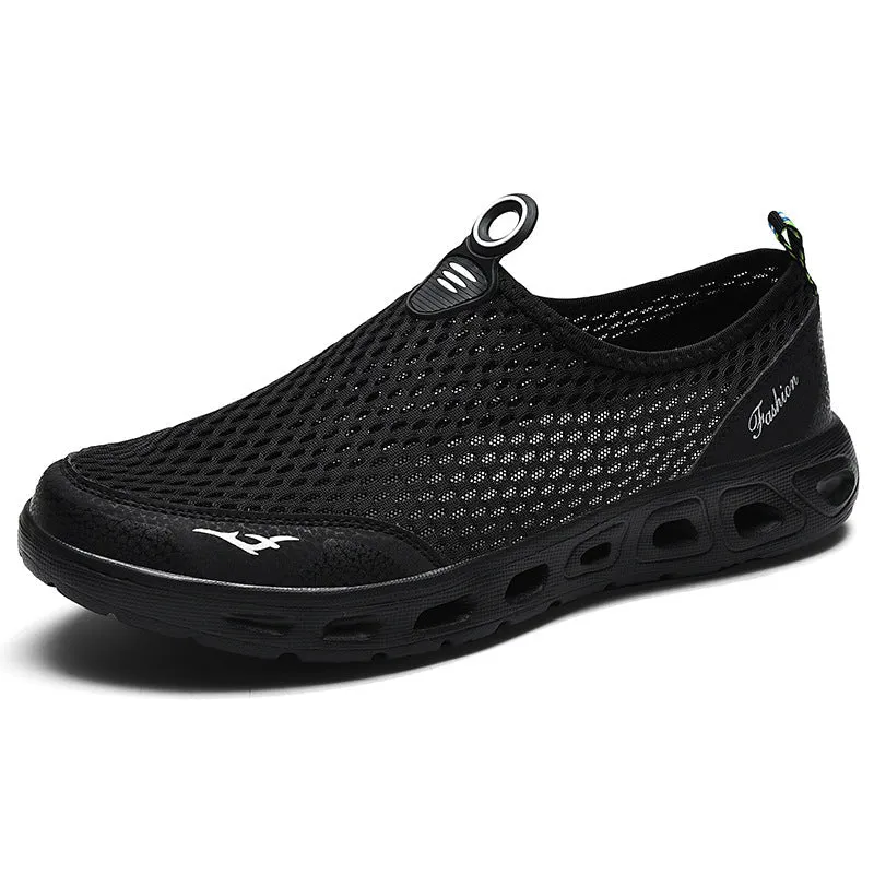 Mesh Breathable Thick Sole Beach Water Shoes