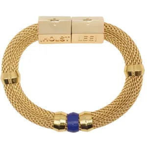 Mesh Candy Bracelet Navy