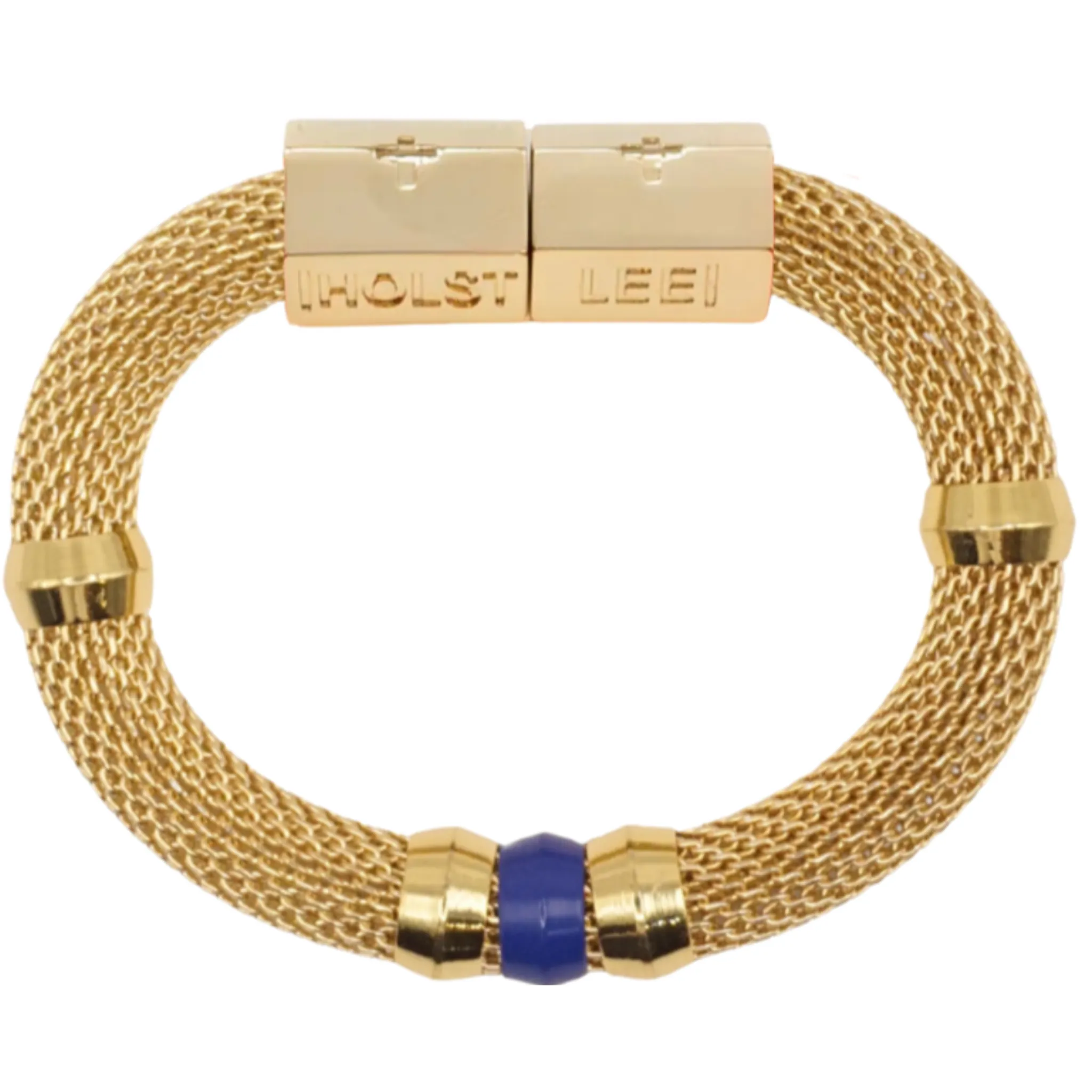 Mesh Candy Bracelet Navy