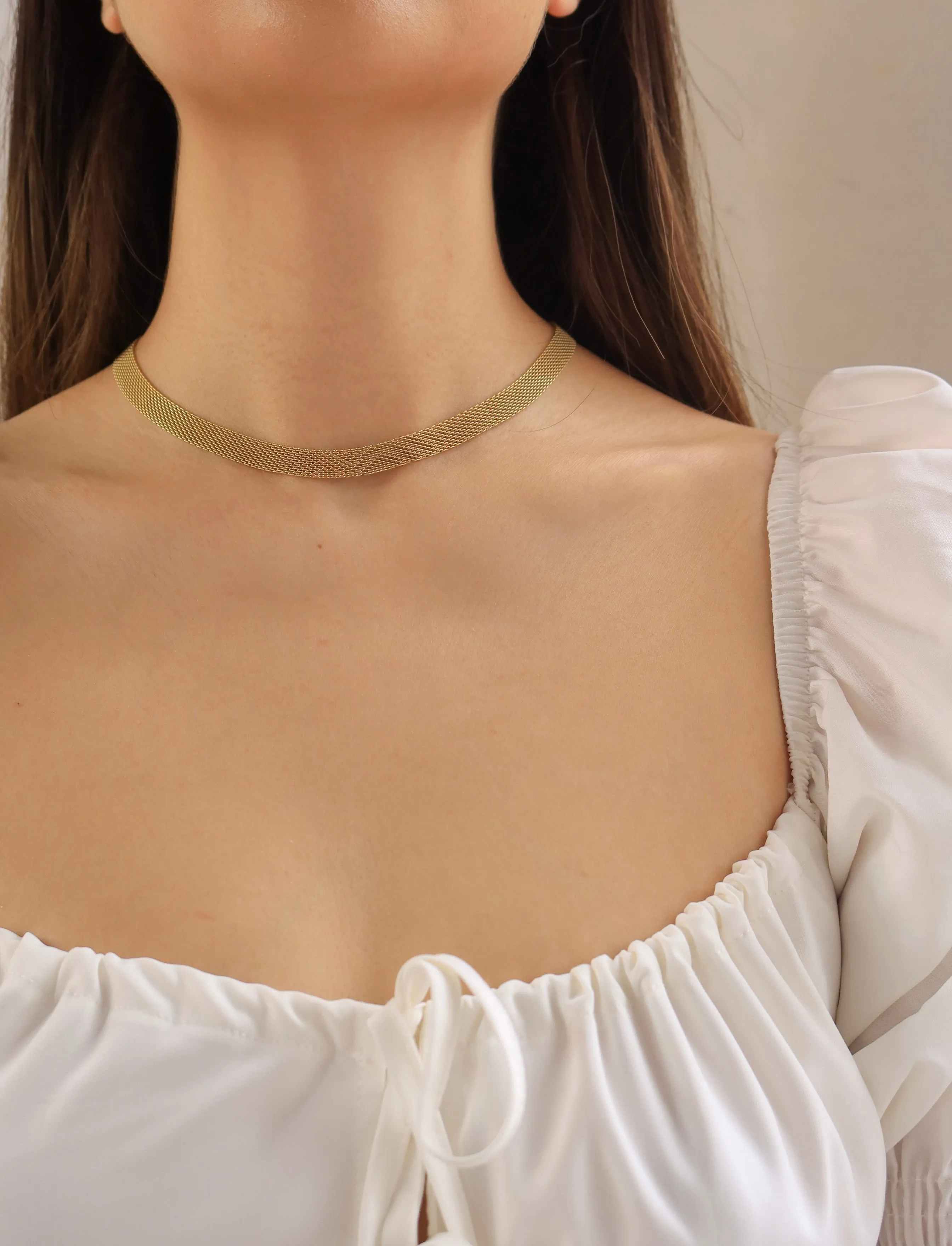 Mesh Choker Necklace