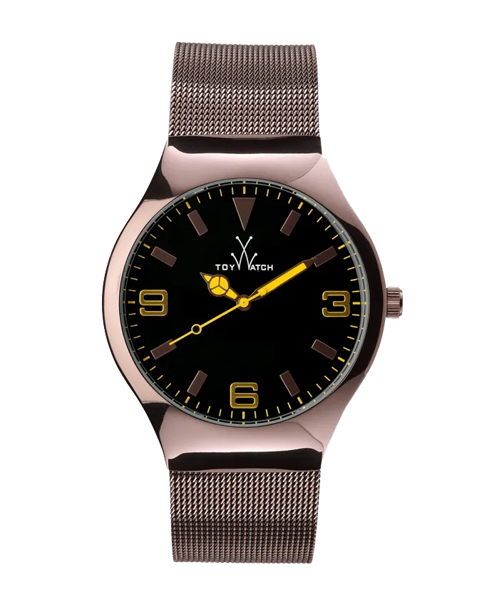 MESH ONLY TIME BLACK DIAL