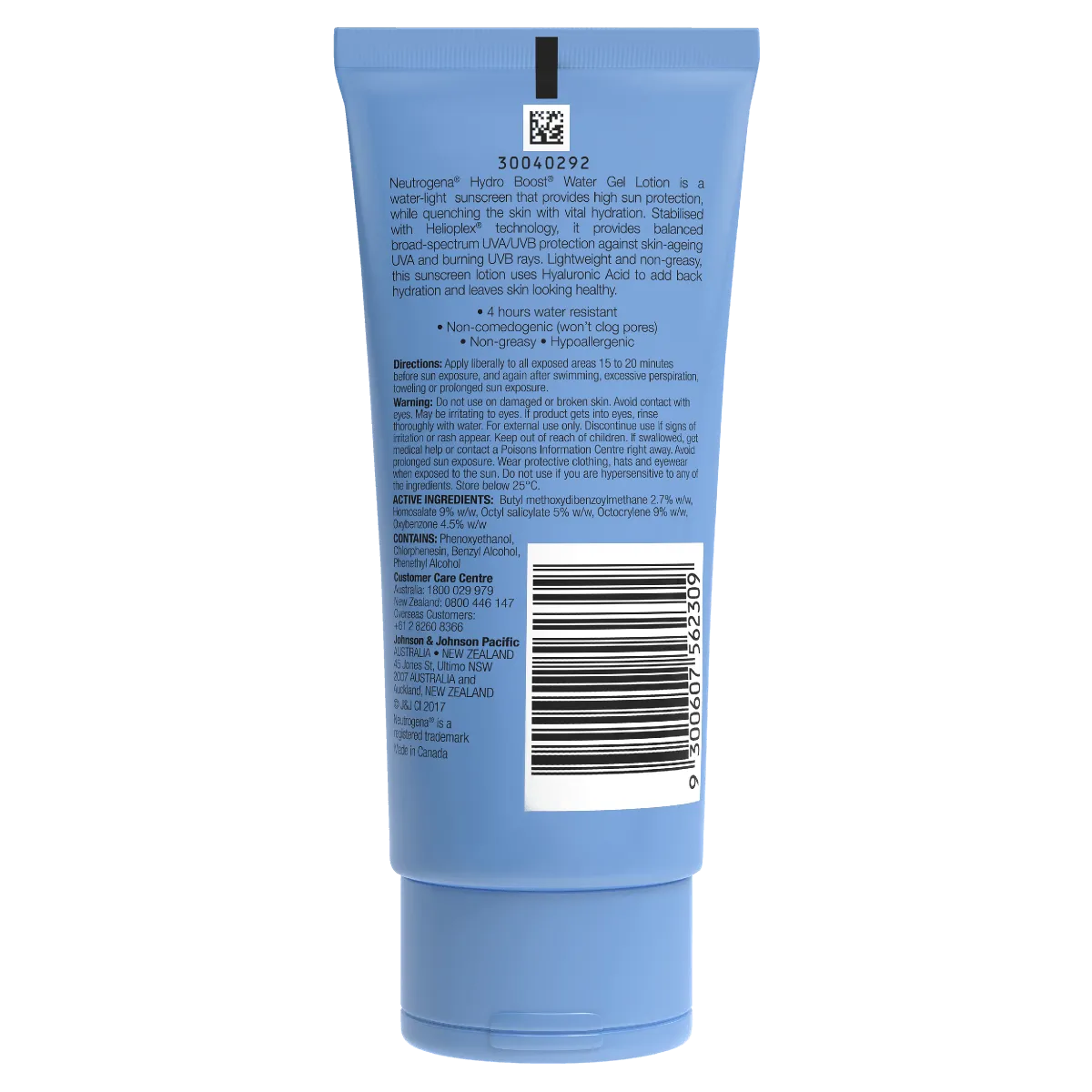 Neutrogena Hydro Boost Water Gel Lotion SPF50 88mL