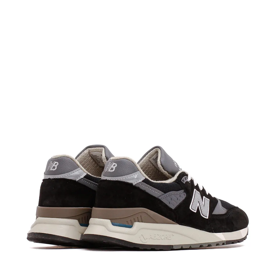 New Balance Unisex 998v1 Black Made In USA U998BL