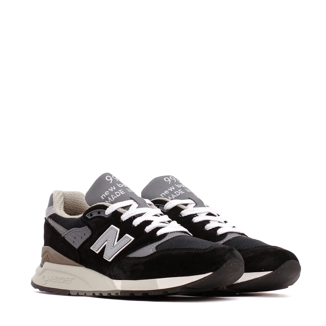 New Balance Unisex 998v1 Black Made In USA U998BL