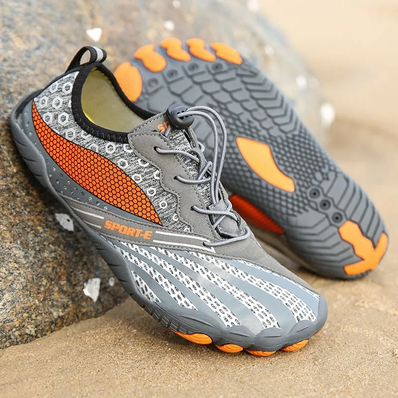 New Men Aqua Shoes Quick Dry Beach Shoes Breathable