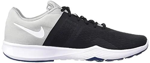 Nike Women's City Trainer 2 Black/White-Lt Smoke Grey-Hyper Violet Training Shoes-7 UK (9 US) (AA7775-004)