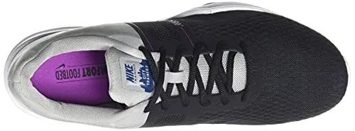 Nike Women's City Trainer 2 Black/White-Lt Smoke Grey-Hyper Violet Training Shoes-7 UK (9 US) (AA7775-004)