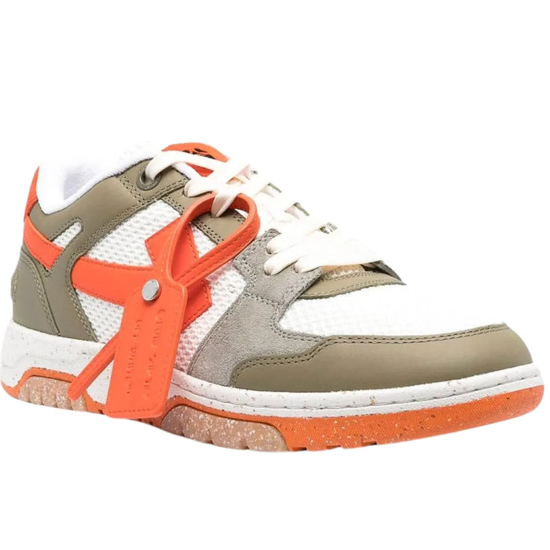 Off White Mens Sneakers Omia243S23Lea0015622 Green