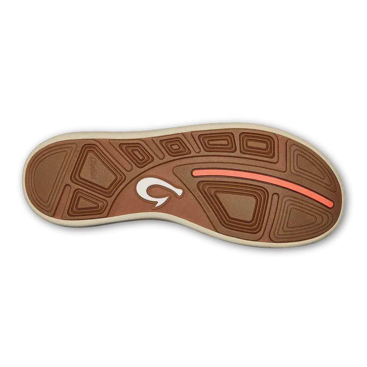 Olukai Men's Moku Pae Breathable Boat Shoes - Island Salt/Koi