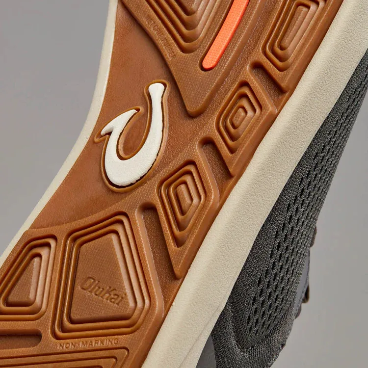 Olukai Men's Moku Pae Breathable Boat Shoes - Island Salt/Koi